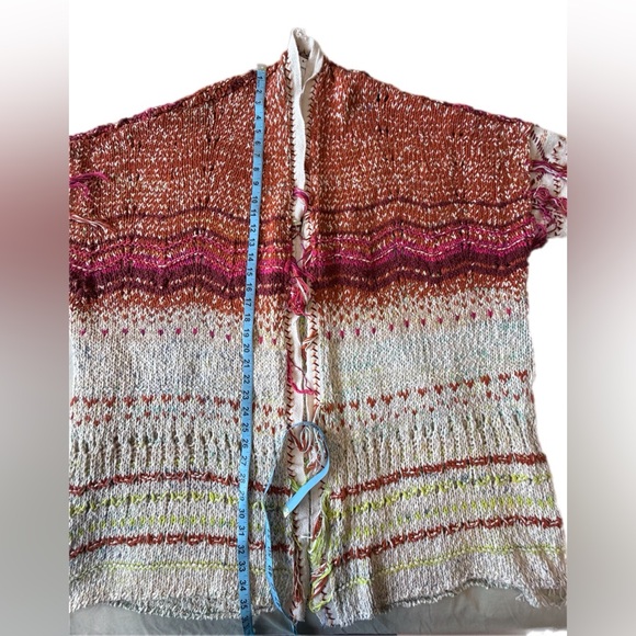 Free People Skies The Limit Cardigan Desert Dream Combo Small NWT - Picture 10 of 15